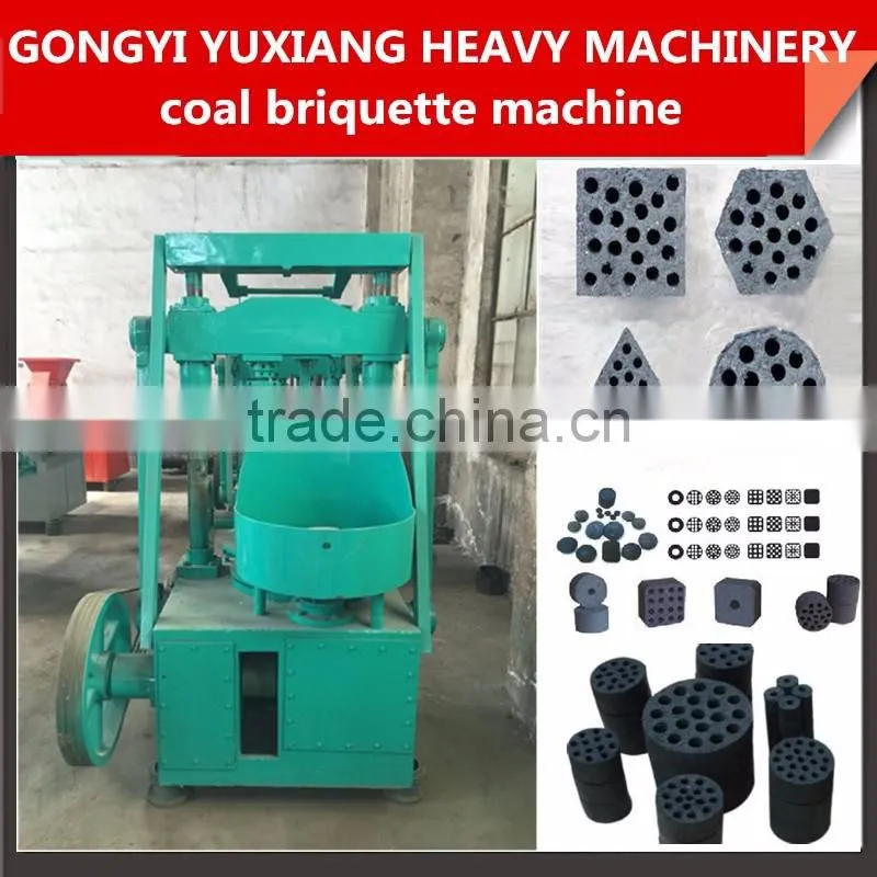 High capacity coal briquette machine for BBQ