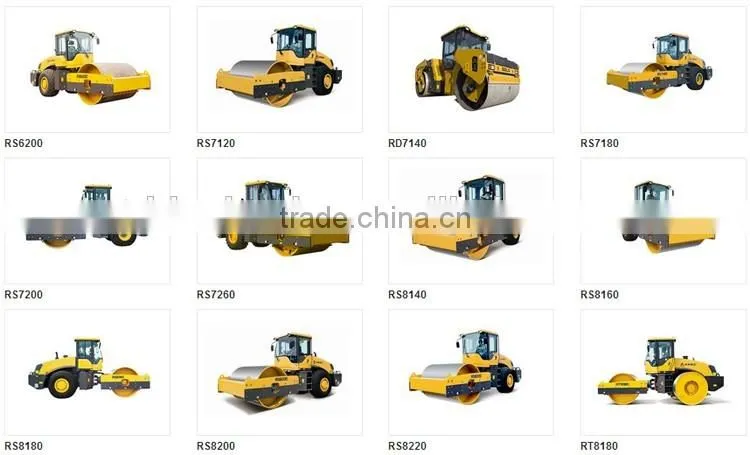 2017 new road roller RS8140 for export