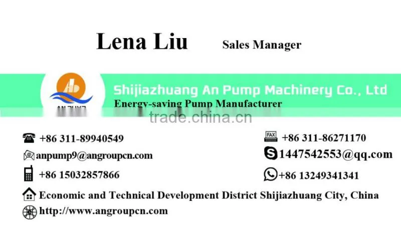 High Pressure Centrifugal Filling LPG water pump