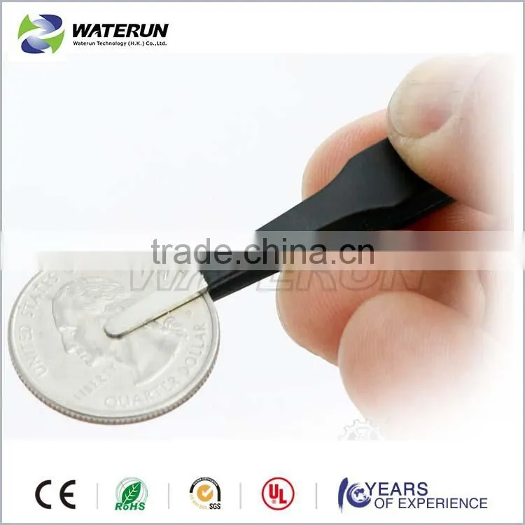 Antistatic ESD-12 stainless steel industrial tweezers