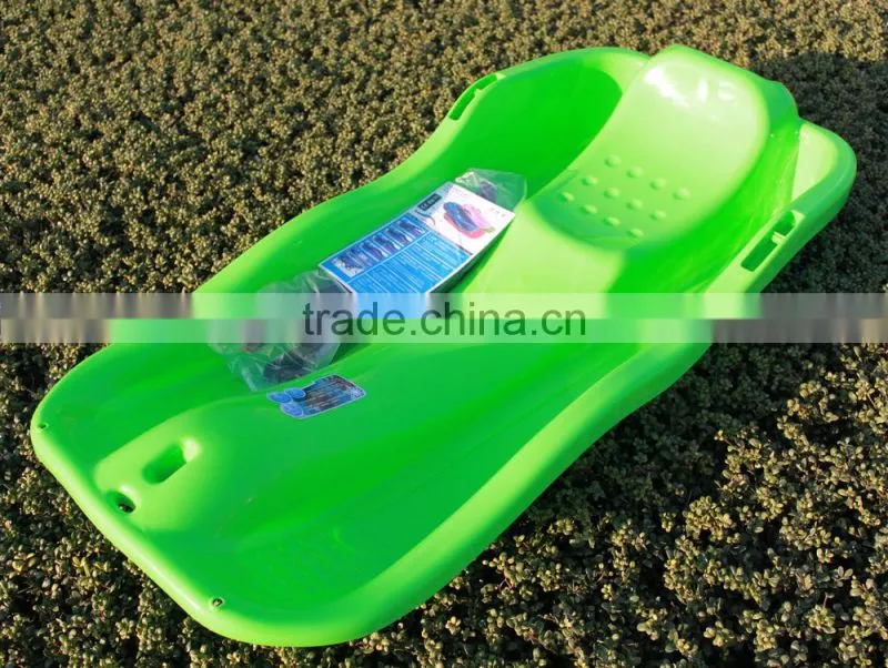 CE Approved Kids Plastic Ski sled snowsledge Plastic Sand Dune Sled