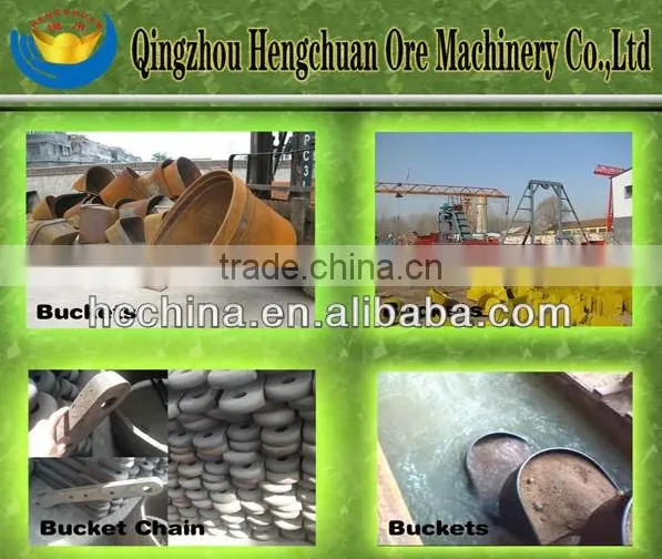 Good performance Bucket Type Gold Dredger for sale