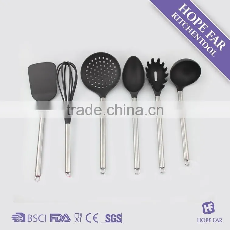 0900027 premium quality 6pcs nylon kitchen utensils set