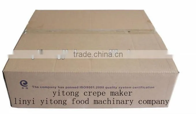 Shandong yitong commercial/household electric crepe maker(diameter:400mm,Cast iron surface)