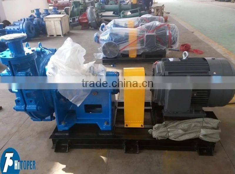 Wear resistance feeding pump for filter, filter press used pump