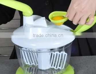 Home Kitchen Multi-function Food Processor Mixer Chopper Salad Spinner Egg Separater