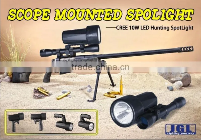 IP68 waterproof led spot lights Cree 10w led work light 1100Lm rechargeable light