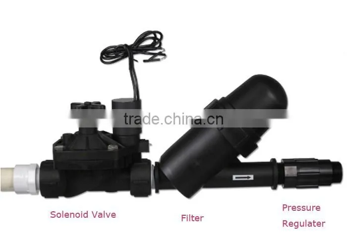 Professional irrigation system 1.5" plastic disc water filter machine with 120 mesh