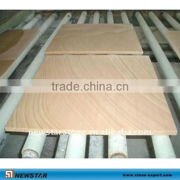 honed yellow sandstone