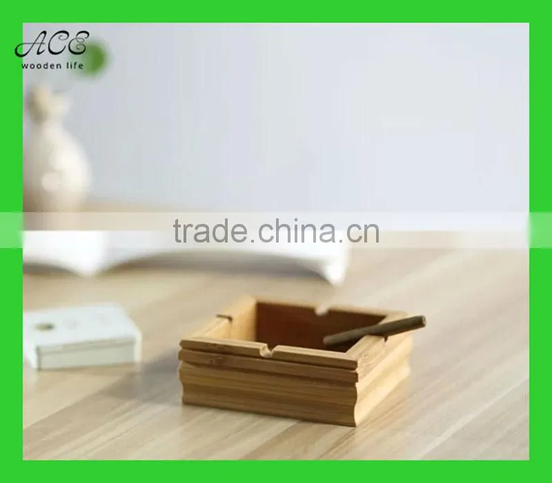 bamboo ashtray