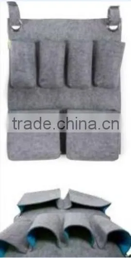 Store More Multi Pocket Wall Mount Living Growing Felt Indoor Hanging Organizer