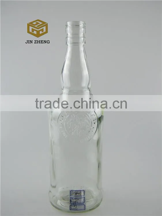 1000ml green color whisky glass bottle wholesale