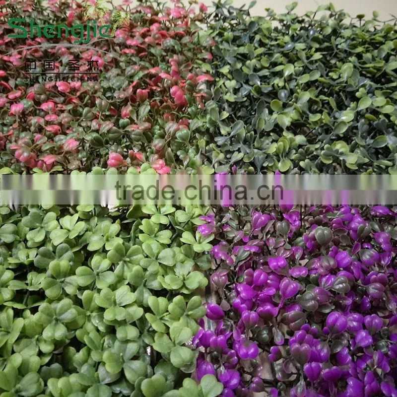 outdoor or indoor decorative artificial grass boxwood mat