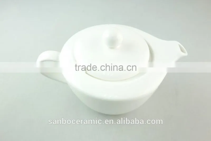 Hot selling hotel restaurant white porcelain coffee/ tea pot