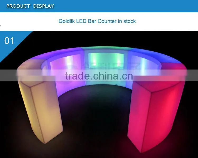 LED Modern Home Bar Counter for Sale GKT-021BC