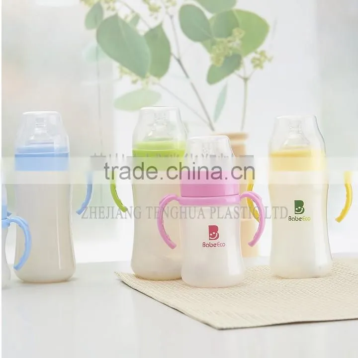 BPA free corn material Degradable baby bottle feeding bottle