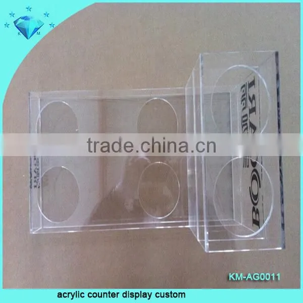 acrylic counter display custom