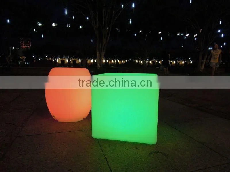 Cute design wireless LED rechargeable seat(KDP-ES012)