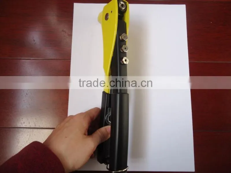 High quality aluminum alloy 10'' Riveter Gun Hand nut riveter
