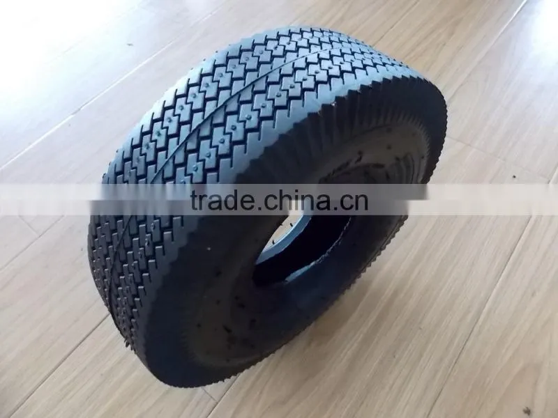America Market hot sale tool cart wheel tyre 4.10/3.50-4
