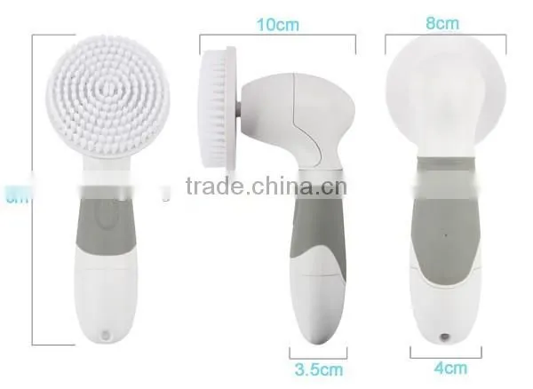 Electric Facial Cleansing Brush Skin Hard Cells Pumice Spa Massage