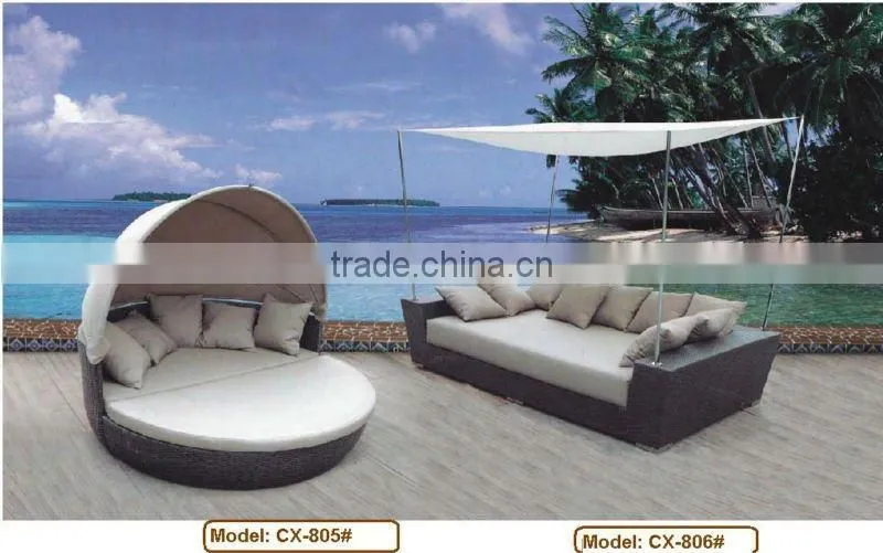rattan reclining chair