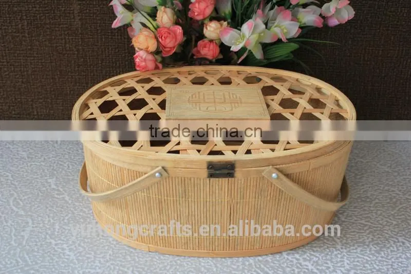High quality and natural bamboo basket