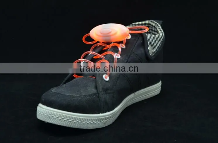 New Party Decorations Colorful flashing LED shoelaces light up LED shoelaces with battery wholesale