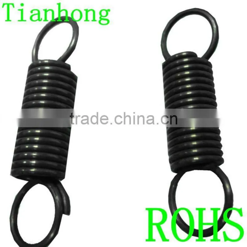 Extension springs with both ends are hooks