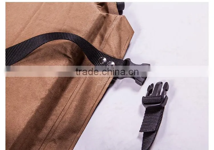 Faux Suede Sith PVC Automatically Inflating Sleeping Pad Connectable Camping Mat 2.55KG