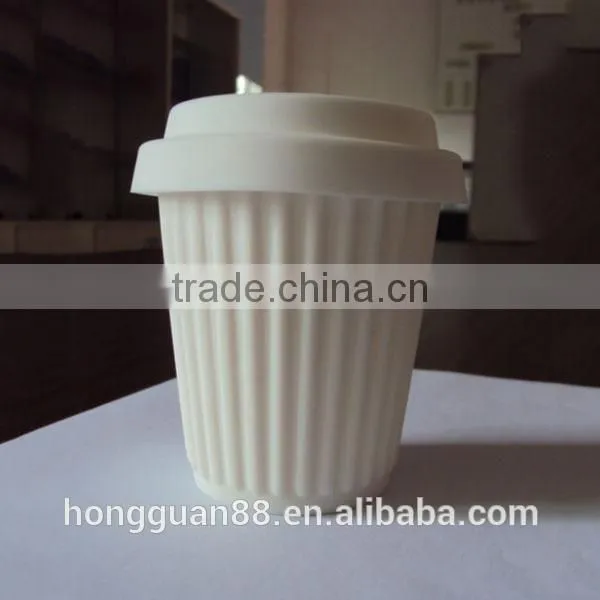 Hongguan silicone collapsible cup with handle,collapsible travel cup,collapsible drinking cup
