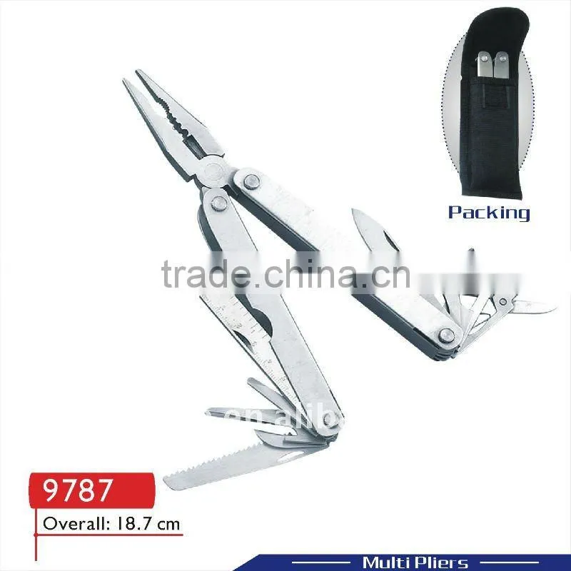2014 new mini LED plier Multi Pliers multi-function plier,stainless steel plier highcarbon steel multi tool fashion A59
