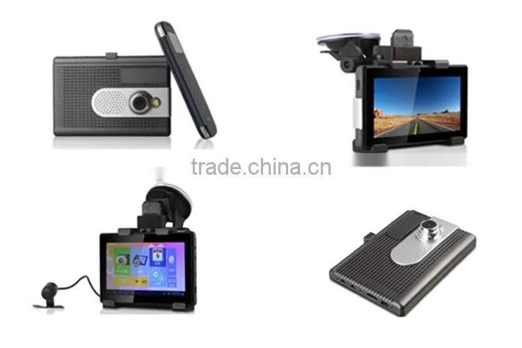 New dual camera 1080P Car DVR with GPS navigation