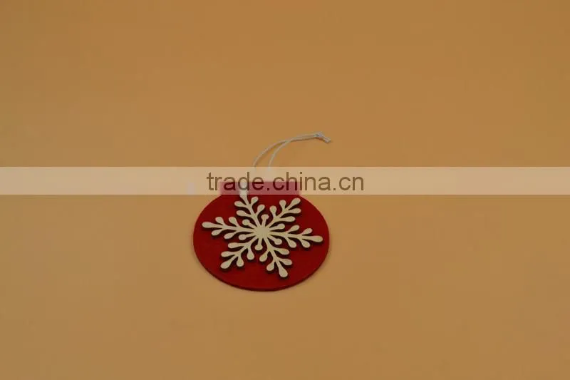 wooden christmas tree decoration,Non-woven hanger
