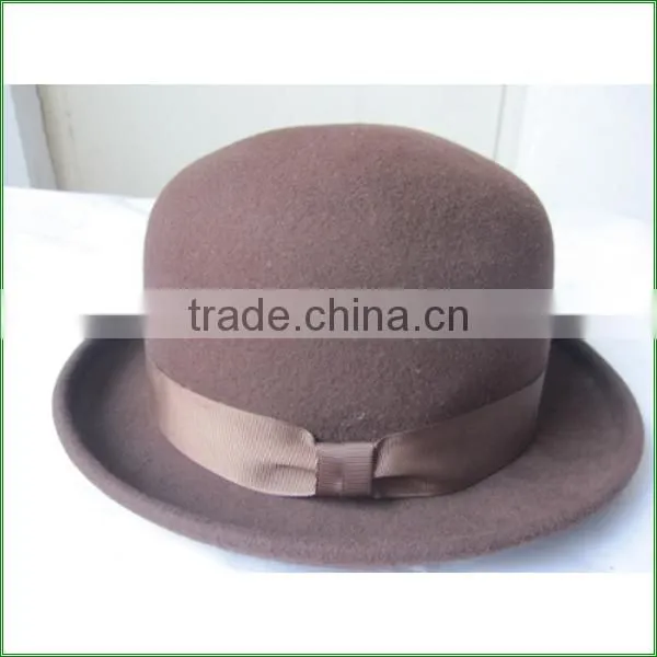 Wool Fashion New Vintage Women Fedora wool Cloche Hat