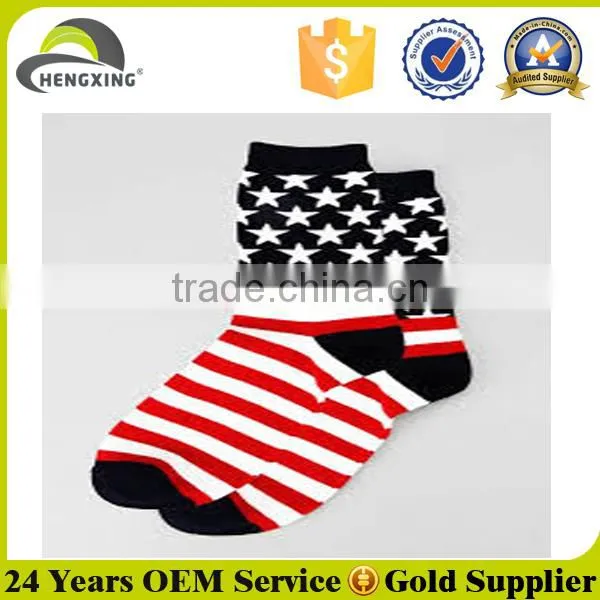 Custom American flag socks wholesale