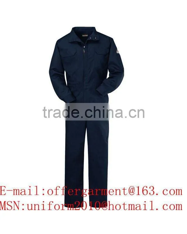 Construction Workwers' Beige Flame-resistant Coverall Workwear SL0405