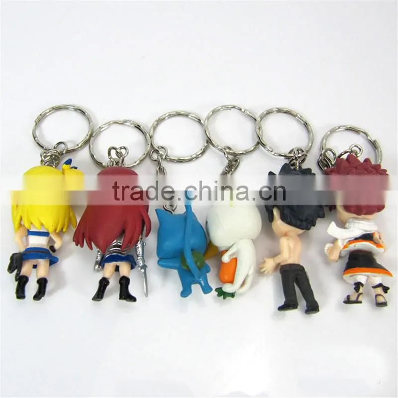 cartoon anime Fairy tail model action figure doll toys PVC figure wholesale toys
