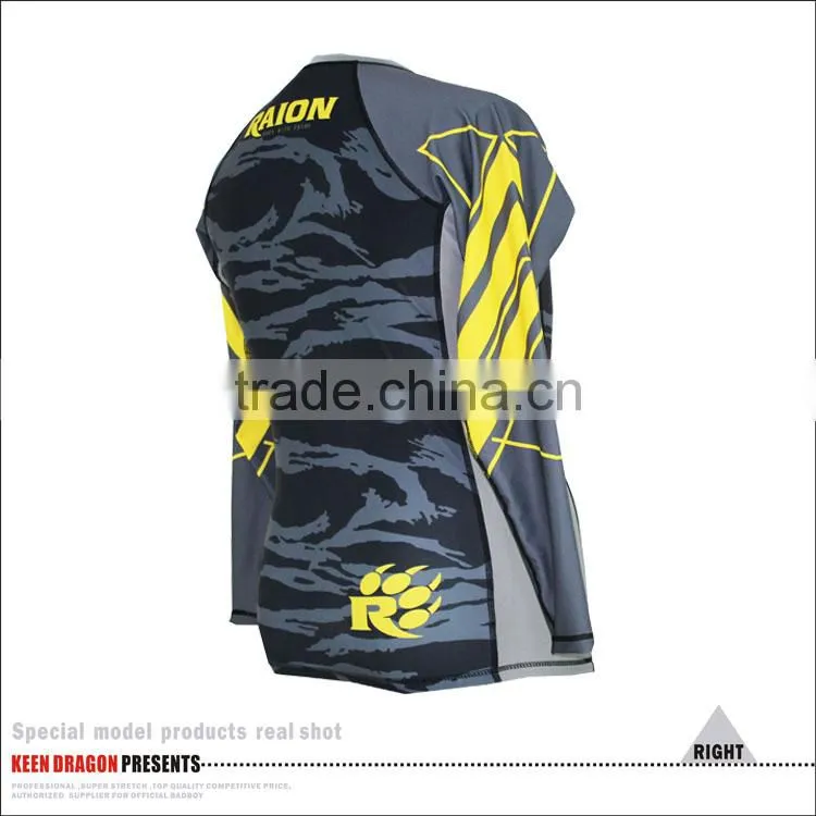 Bjj fightgear brazillian jiu jitsu longsleeve mma rashguards