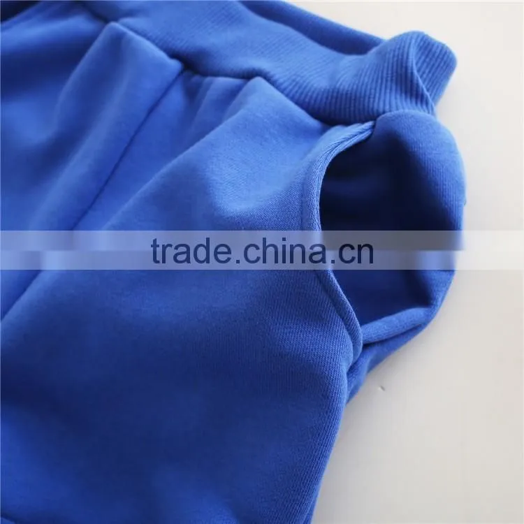 high quality 100% cotton school children age 4-14Years kids jogging pants/cheap custom design kids sports track pants
