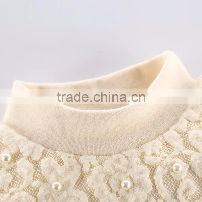 Warm High Collar Long-Sleeved New Beautiful Girls Pullovers