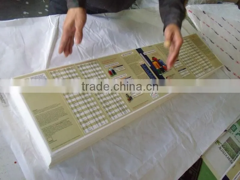 embroidery thread yarn shade card for clothes with good quality