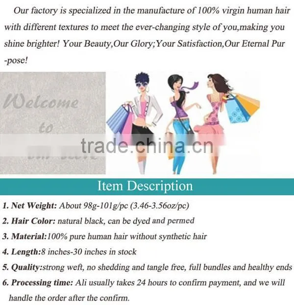 Quality Virgin Indian Remy Human Hair,Indian Hair Weaving Straight Body Wave Curly Loose Deep & Natural Wave Hair Extension