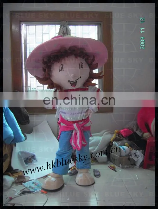 2014 Strawberry Girl Mascot Costume