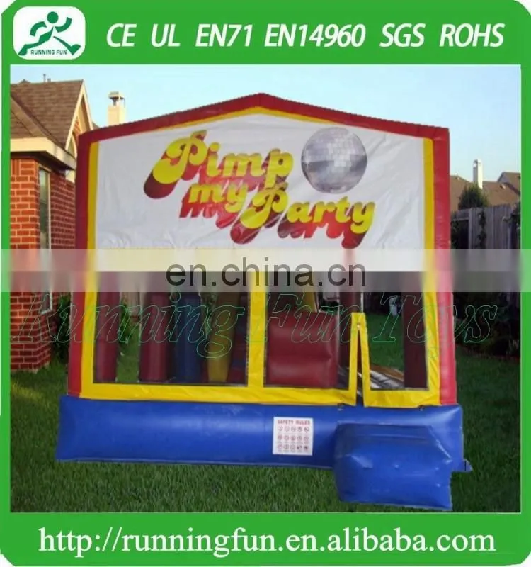 Castle Type Used Commercial Inflatable Bouncers For Kids, Air Bouncer Inflatable Trampoline For Sale