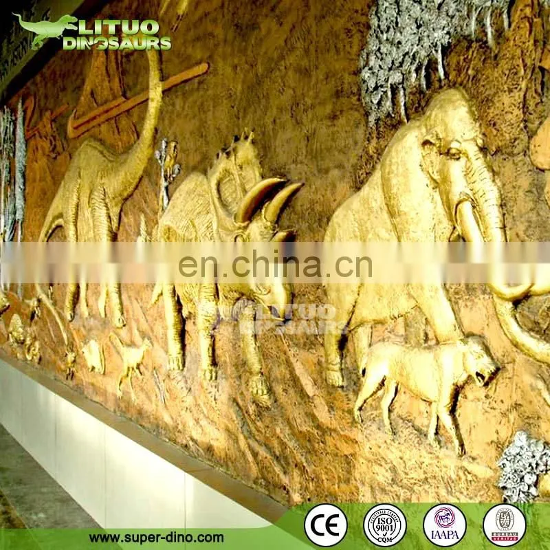 Relief Sculpture of Mammoth