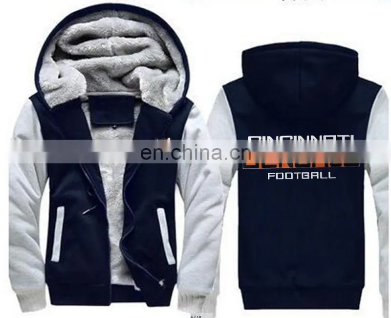Hot sale! American football jersey Zipper Hoodie sports Jacket