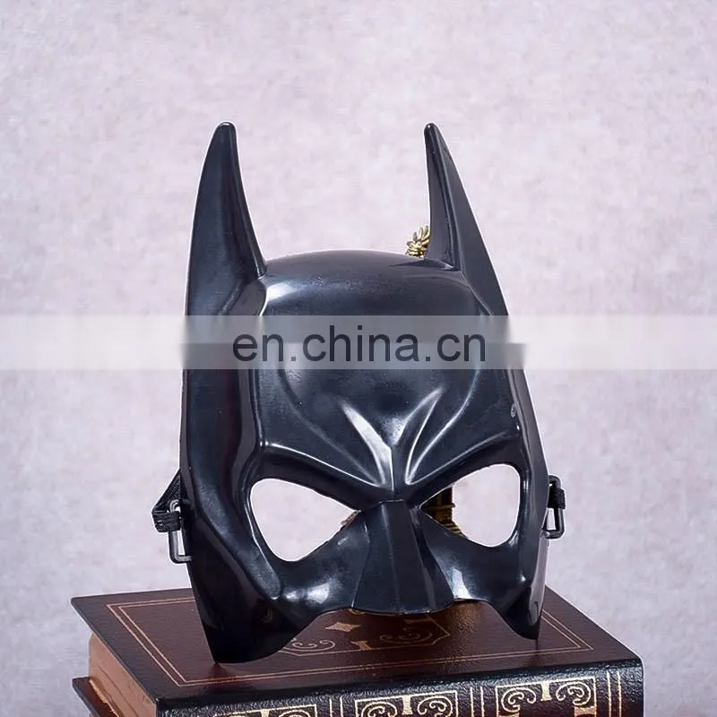High quality hot style mask masquerade party children cartoon batman half face mask wholesale