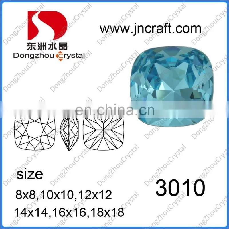 Crystal Vitrail Medium Jewelry Elements, Peach Heart Crystal Stones With Back Foiled