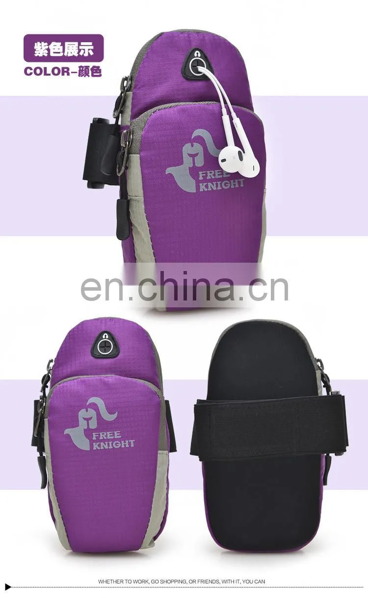 cheap Outdoor Cycling Sports Running Camping Wrist Pouch Mobile Phone Arm Bag Key Money arm sports bag